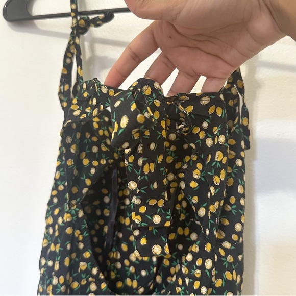LEMON PRINT MINI DRESS - Picture 6 of 8